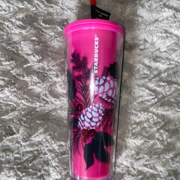 Pink Pinecone Starbucks Holiday Cup 2021 - Picture 3 of 3